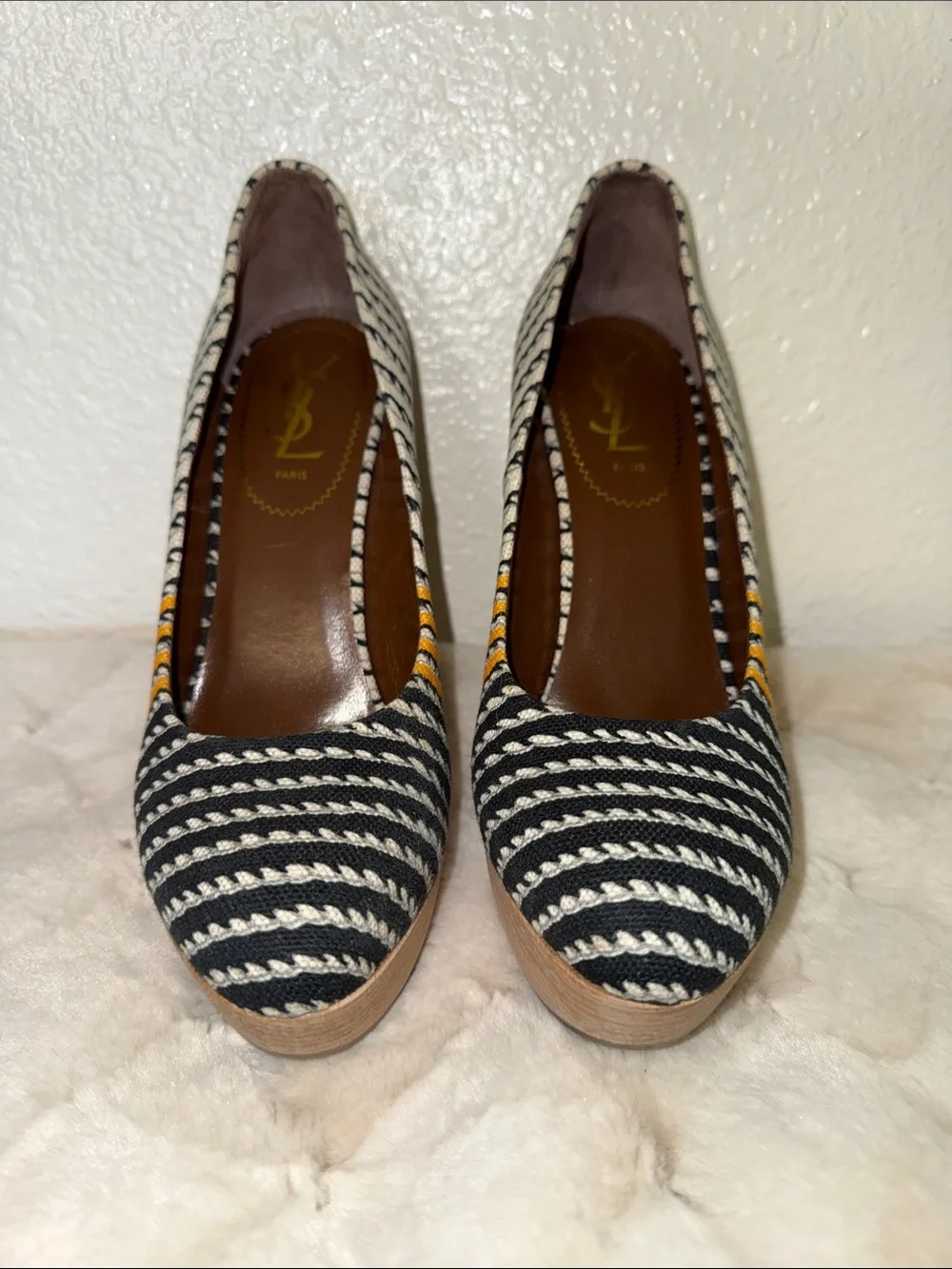 Saint Laurent Maryna Platform Wedge Pumps 2011
